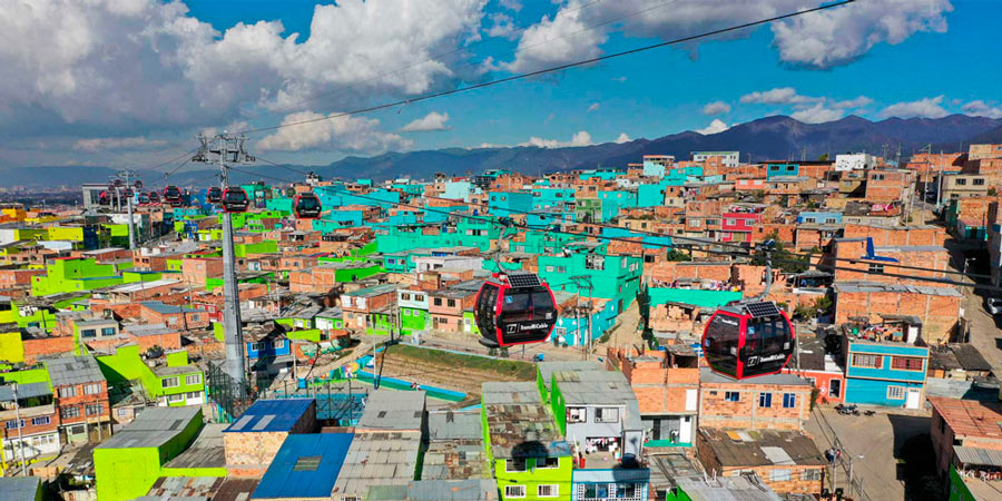 ivicsa cablecar cableway teleferico bogota colombia proyectos projects engineer spain valencia landscape